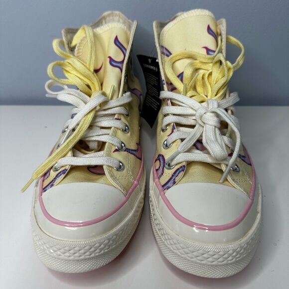 Converse Golf Le Fleur x Chuck 70 High Flame Pastel Yellow M 8.5 / W 10.5 - Picture 5 of 9